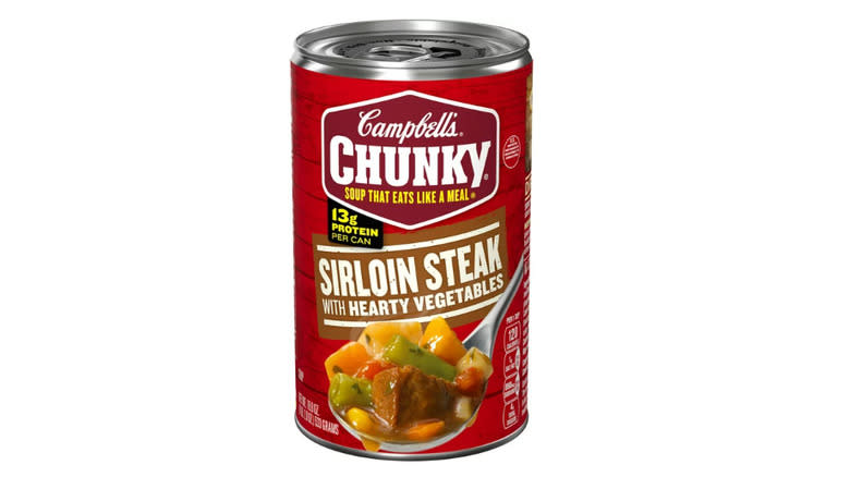 can of sirloin steak soup