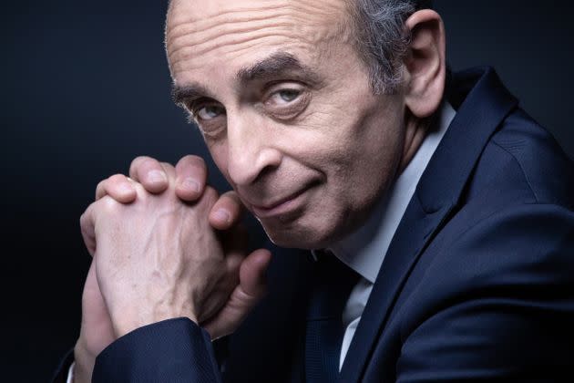 Le polémiste et chroniqueur, Éric Zemmour, le 22 avril 2021 à Paris. (Photo: JOEL SAGET via AFP)