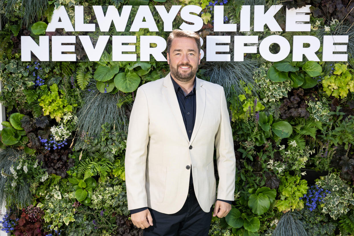 Jason Manford attends The Championships, Wimbledon 2024 on July 07, 2024 in Wimbledon, England. (Photo by Jeff Spicer/Getty Images for AELTC)