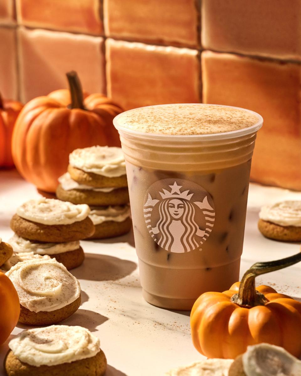 Starbucks Iced Pumpkin Cream Chai Tea Latte