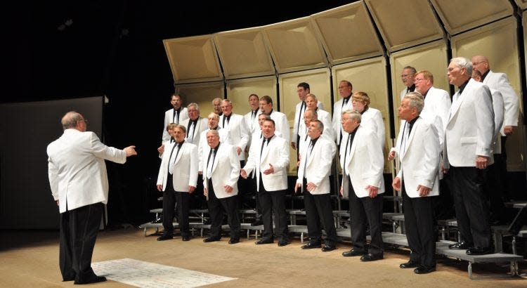 The Valleyaires chorus will appear June 1 at IUSB Campus Auditorium in their annual show. This year's show is titled "Camp Harmony — A Barbershop Show."