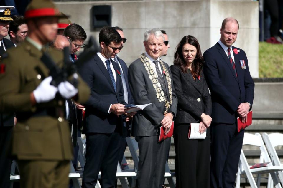 Prince William and Jacinda Ardern | FIONA GOODALL/AFP/Getty Images