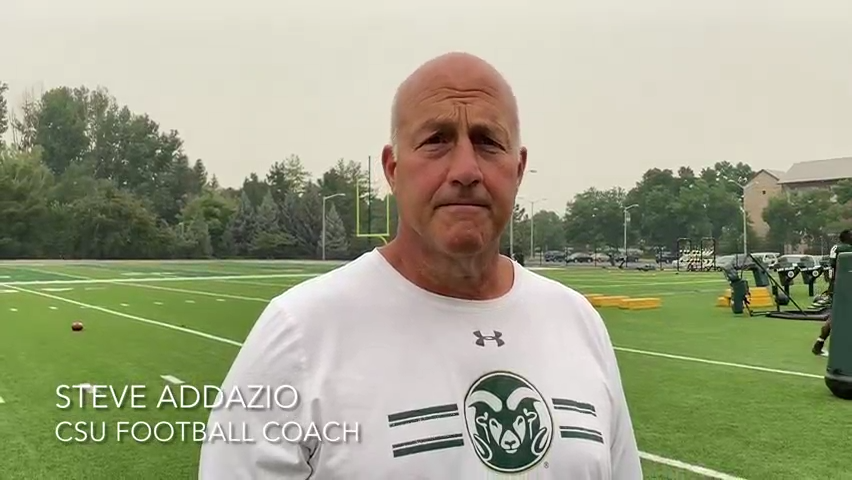 Colorado State football coach Steve Addazio.