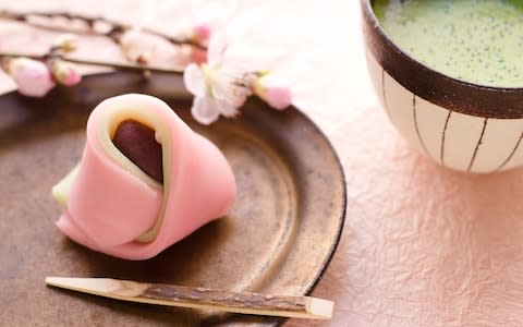 Handmade Japanese sweets - Credit: Getty