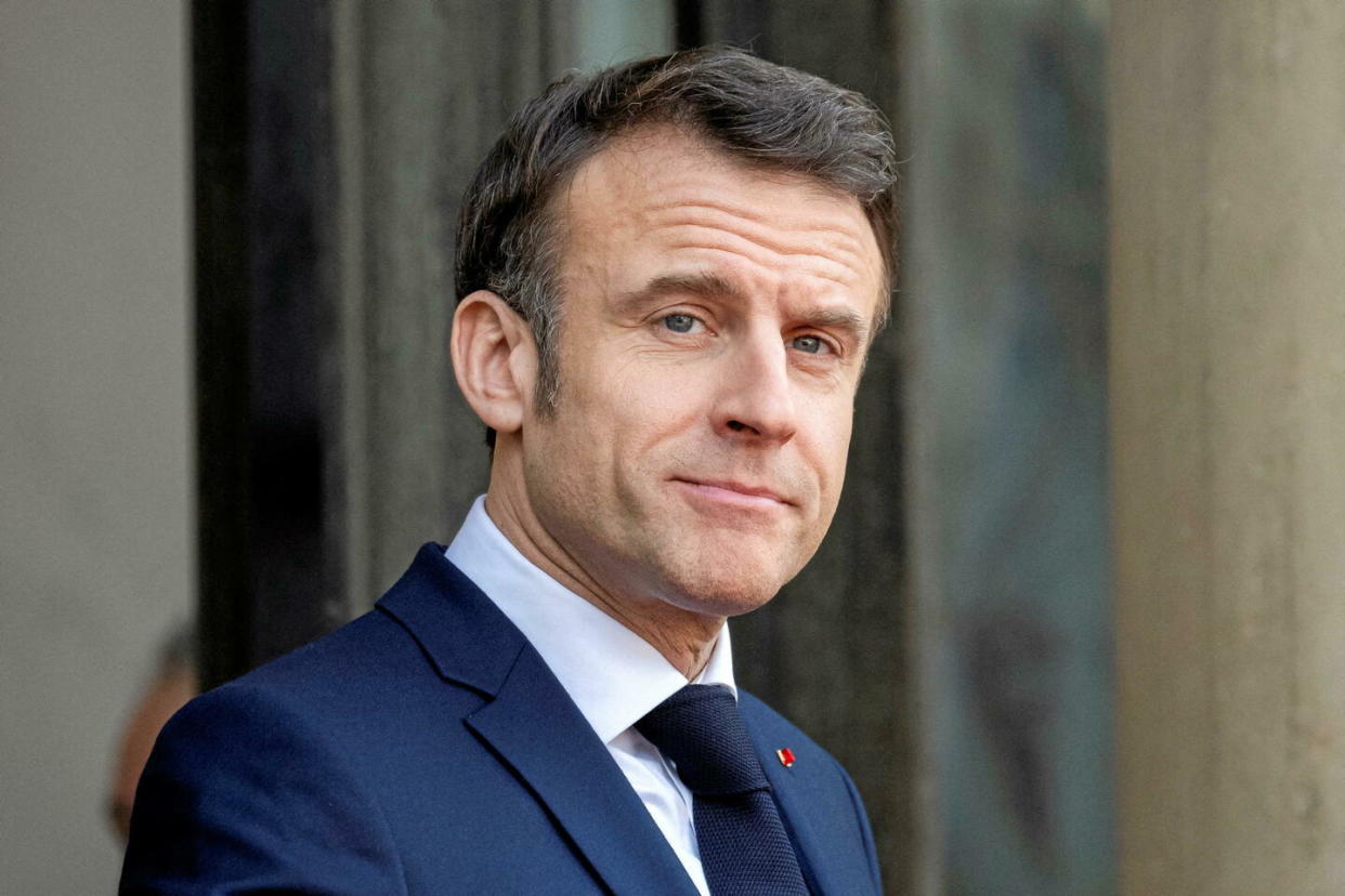 Emmanuel Macron annonce régulièrement des réformes qui nécessitent une majorité dont il ne dispose pas.    - Credit:Blondet Eliot / Blondet Eliot/ABACA