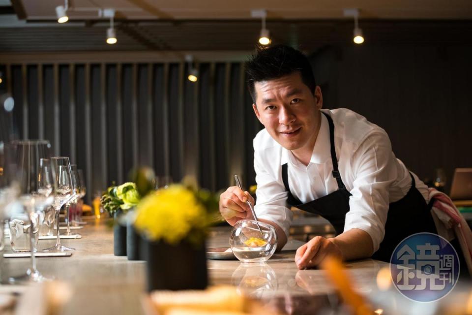 「IMPROMPTU」餐廳老闆兼主廚李皞（Paul Lee）對料理及用餐型式獨有見解，這是他從美國帶回給台灣的料理新觀點。