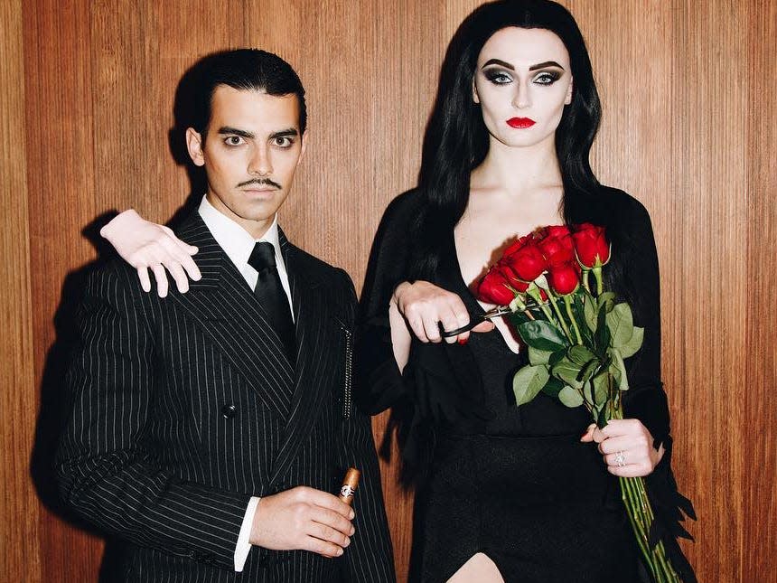 Joe Jonas Sophie Turner halloween