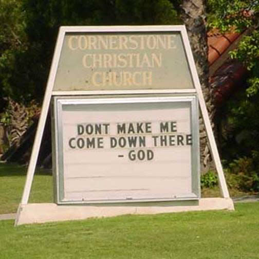 hilarious church signs