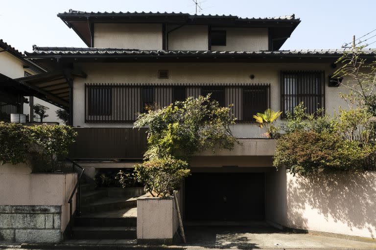 El exterior de la casa que venden Reiko y Takahiro Okada