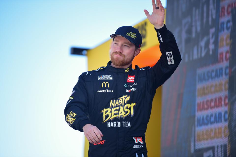 Even though NASCAR Cup Series driver Tyler Reddick, one of the racing circuit's rising young stars, got a kick out of sitting behind the wheel of some Longhorn Racing solar cars, it doesn't mean he's interested in leaving stock cars. "I imagine it would be a wild ride," he said. "I've got enough to handle with my own car."