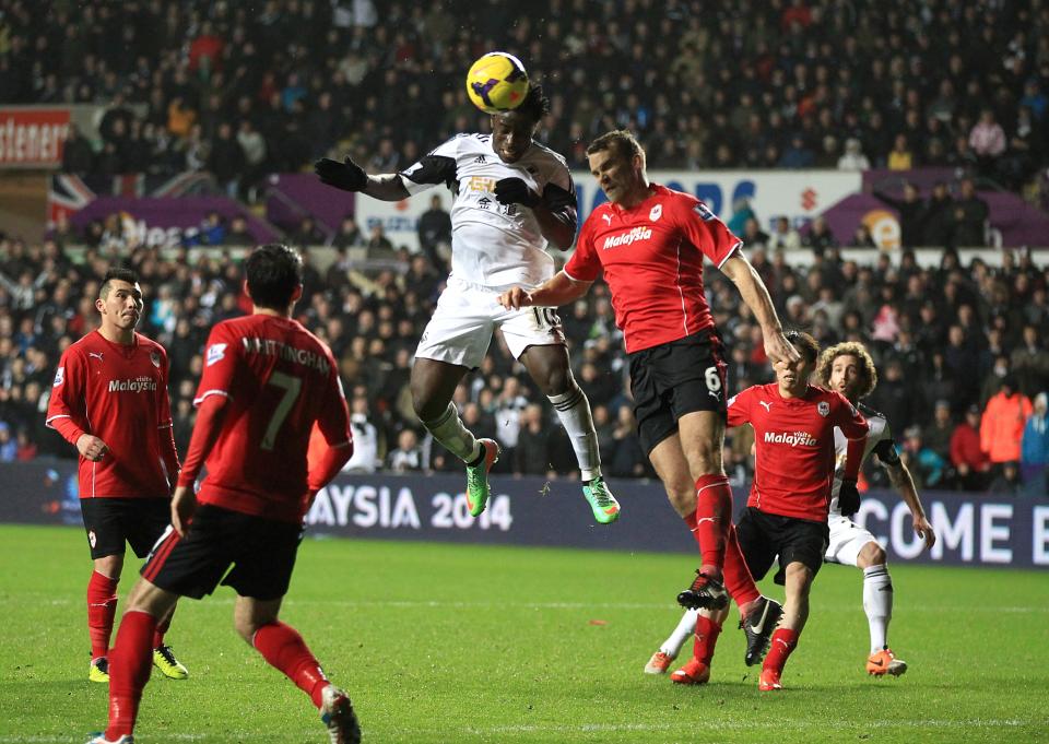Wilfried Bony scored last time the clubs played each other – with Swansea walking away victorious