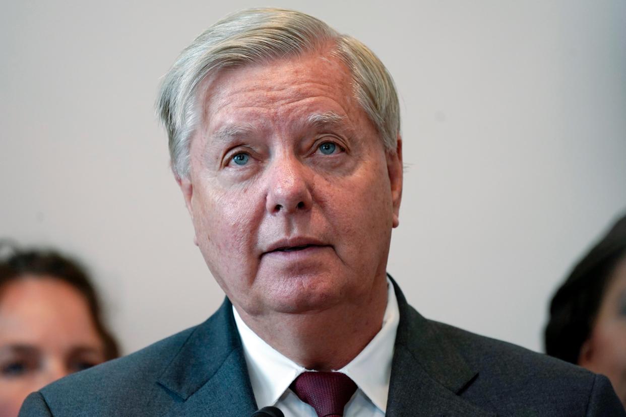 Russia’s interior ministry has put US Senator Lindsey Graham on a wanted list, Russian media reported on Monday, citing the ministry’s database (Copyright 2022 The Associated Press. All rights reserved.)