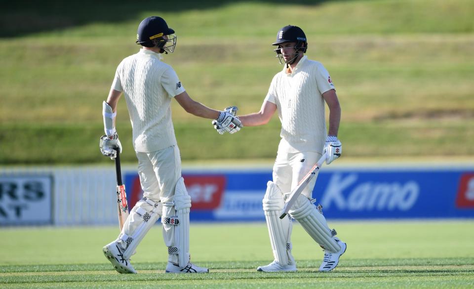 Crawley struck up a promising opening partnership with Dom Sibley (Getty Images)