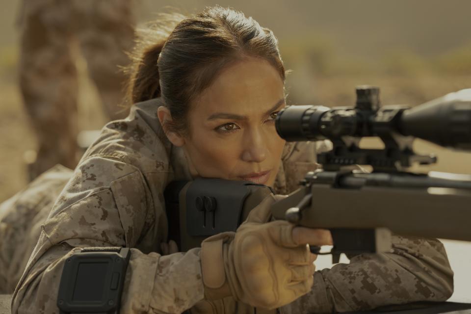 Jennifer Lopez impone su relación con la audiencia a través de su última película con Netflix. (Cr. Ana Carballosa/Netflix © 2023)