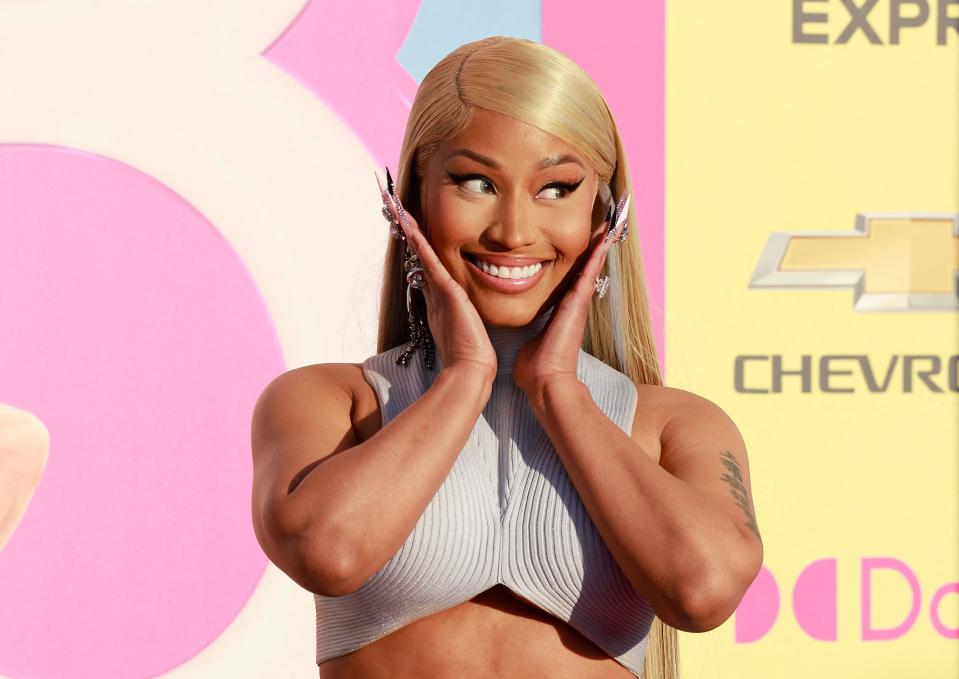 Nicki Minaj will host and perform at the 2023 MTV VMAs. (Getty Images)