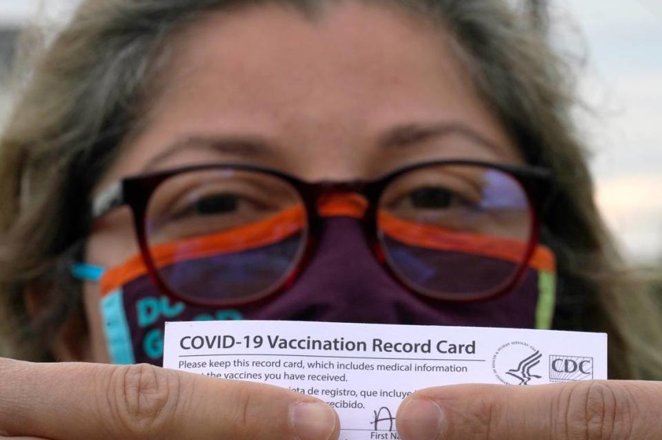 Charlotte’s BBB said it has at least seven reports of people who say scammers used a selfie they posted of their vaccine card to reproduce the card for online sale.