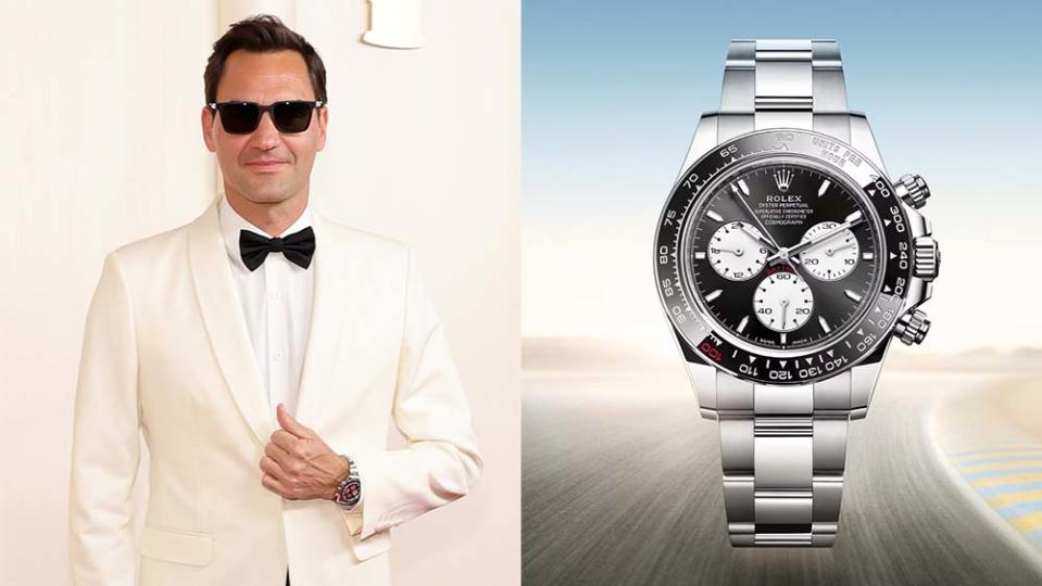 Roger Federer and Watch