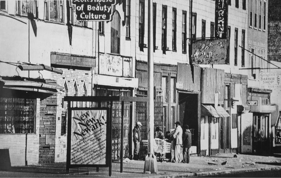 Springwood Avenue in Newark, New Jersey in 1987. Scene of the 1967 riots, the neighborhood was in dire condition when crack hit in the late 1980s.