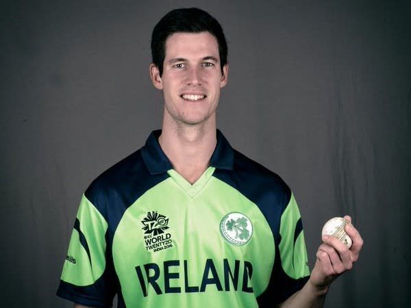 Ireland spinner George Dockrell (Photo/ ICC Twitter)