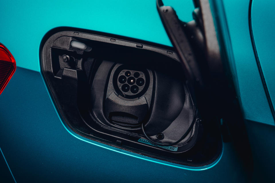 Electric cars have different connectors. (Volkswagen)