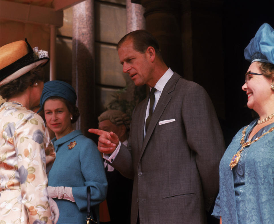 Queen Elizabeth II and Prince Philip (George Freston / Fox Photos/Hulton Archive/Getty)