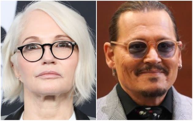 Ellen Barkin and Johnny Depp (Photo: Getty)