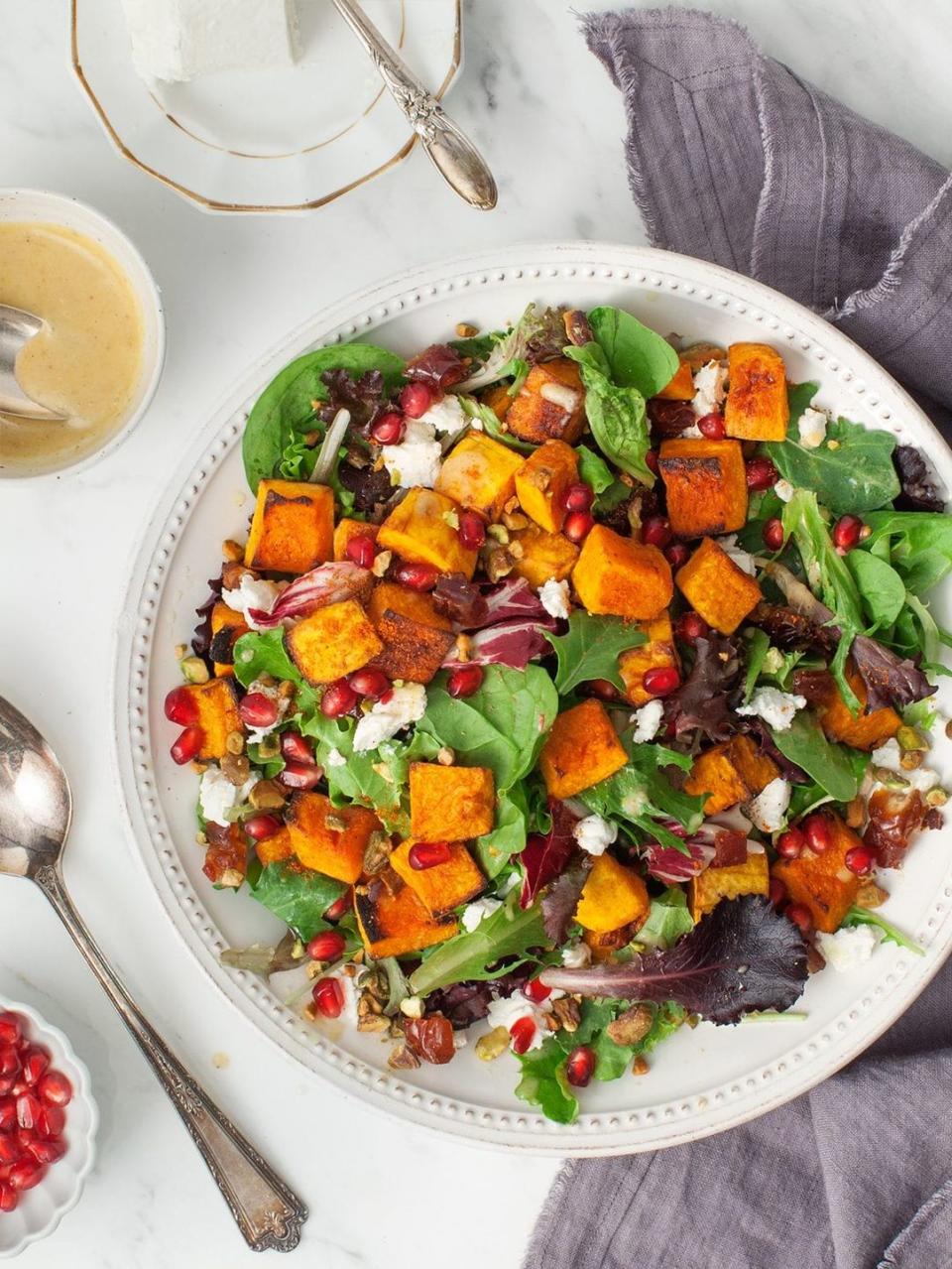 18) Spiced-Up Fall Squash Salad