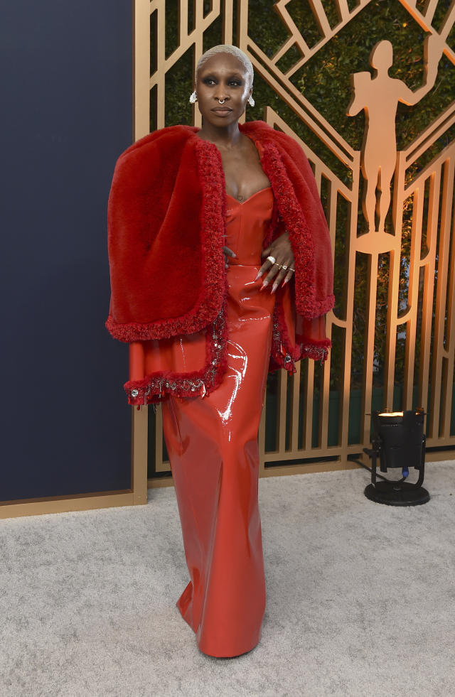 Roar” Star Cynthia Erivo Arrives At The Met Gala In Louis Vuitton