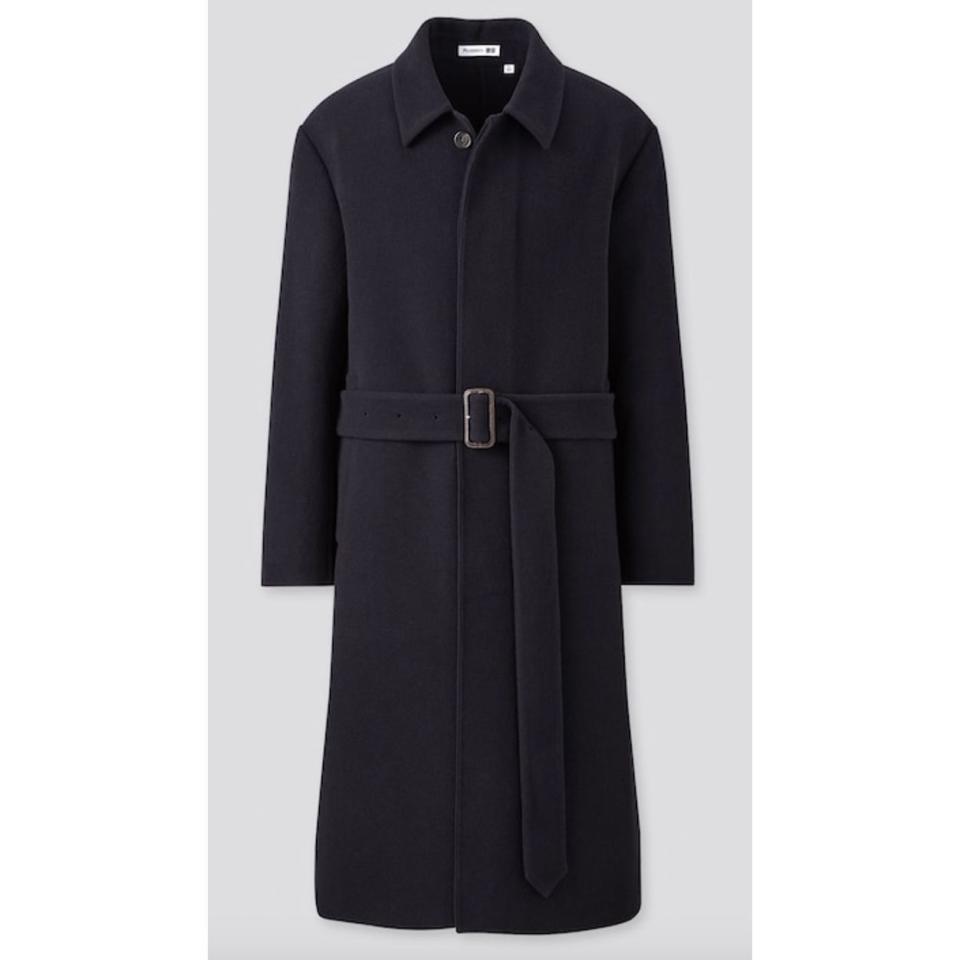 MEN DOUBLE-FACED SINGLE-BREASTED COAT (JW ANDERSON)