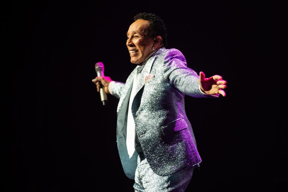 Smokey Robinson performs in Detroit in August. He'll be at Providence Performing Arts Center on April 13.