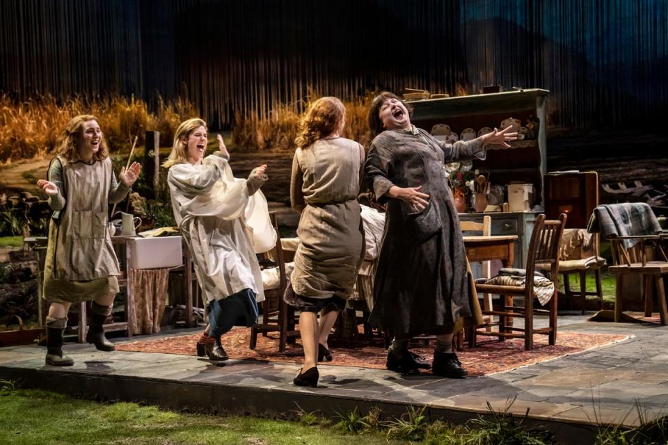 The cast of ‘Dancing at Lughnasa' (Johan Persson)