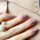 <p>If subtlety is your style and you opt for stripes and abstract dots more than stars, an easy way to show your patriotism is with thin, watercolor-inspired lines in tones inspired by our flag.</p>