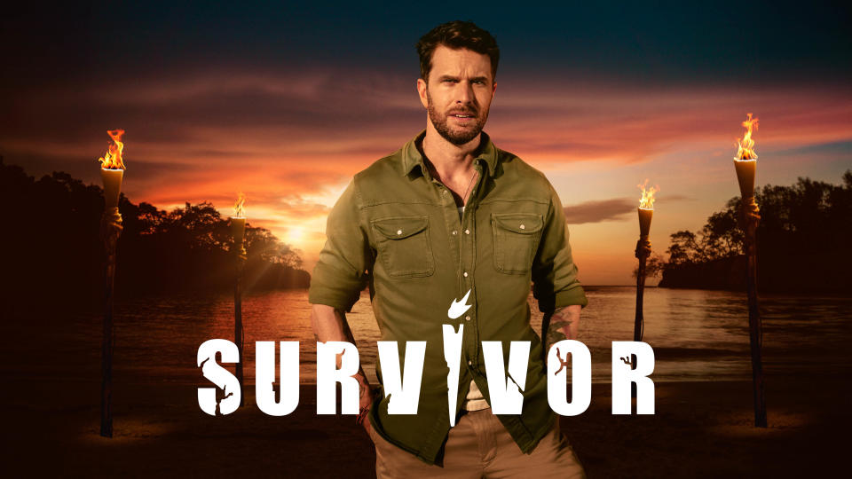 Joel Dommett host Survivor key art