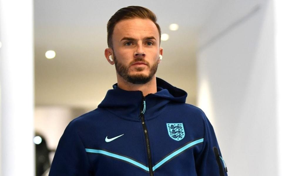 James Maddison in line for first England start against Ukraine - Getty Images/Valerio Pennicino