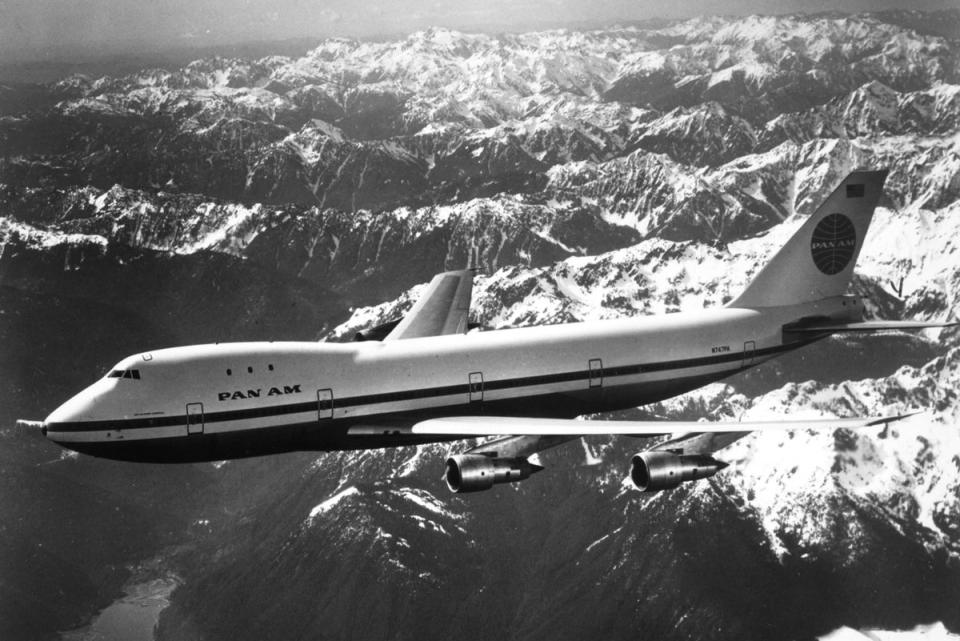 Globe-girdling: A Pan Am Boeing 747 (Getty)