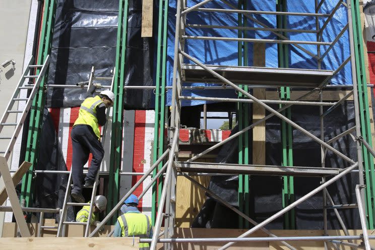 Zipporah Lisle-Mainwaring owner of the controversial striped house in Kensington, West London, has decided to demolish the building (SWNS)