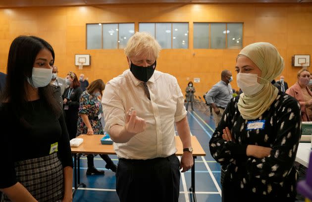 Prime minister Boris Johnson will a dose of the Pfizer vaccine (Photo: WPA Pool via Getty Images)