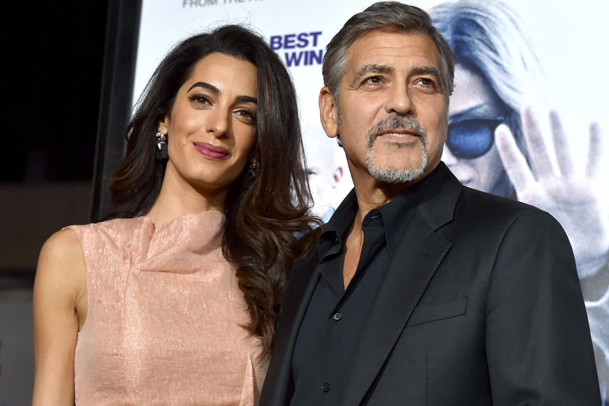 George and Amal have pledged to fight