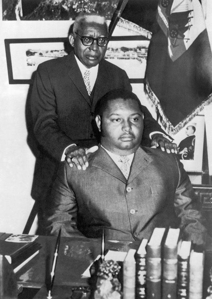 François y Jean Claude Duvalier.