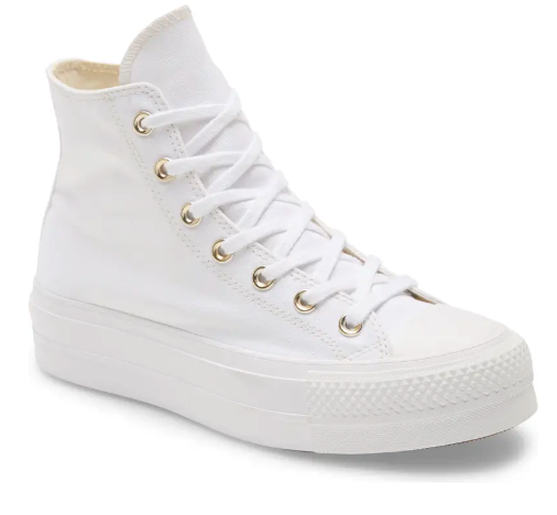 Converse Chuck Taylor All Star Lift High Top Platform Sneaker. Image via Nordstrom.