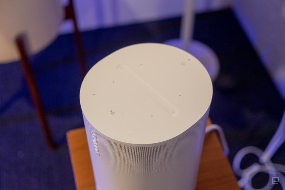 <p>The new Sonos Era 100 speaker.</p>
