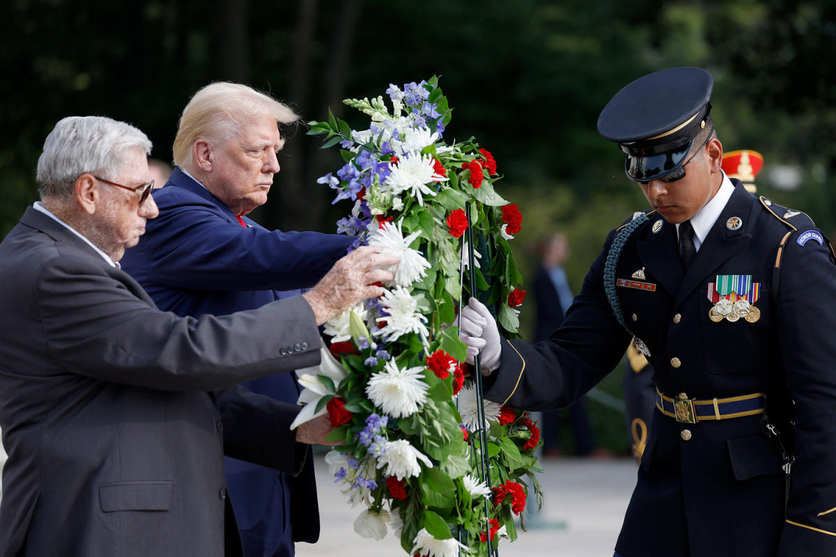 Arlington National Cemetery officials confirm an ‘incident’ during Trump’s visit