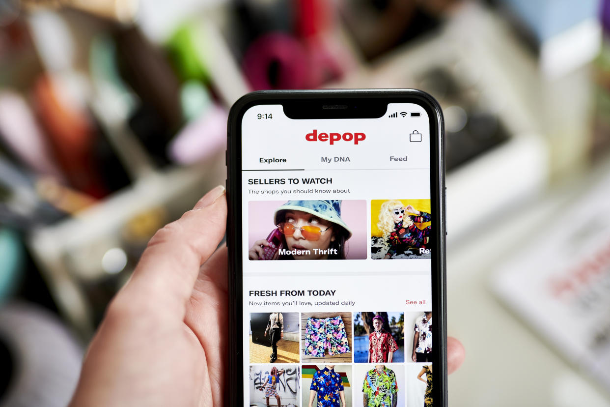 There are now multiple websites, included Depop, that enable you to sell you unwanted possessions for minimal hassle. (Getty Images)