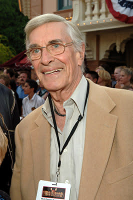 Martin Landau at the Disneyland premiere of Walt Disney Pictures' Pirates of the Caribbean: Dead Man's Chest