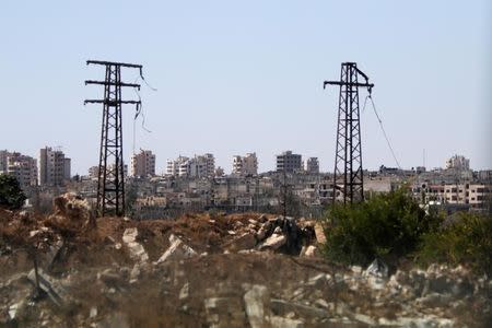 A general view shows the Waer district in the central Syrian city of Homs, Syria September 19, 2016. REUTERS/Omar Sanadiki