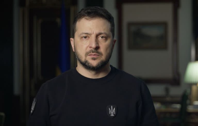  El presidente de Ucrania, Volodimir Zelensky