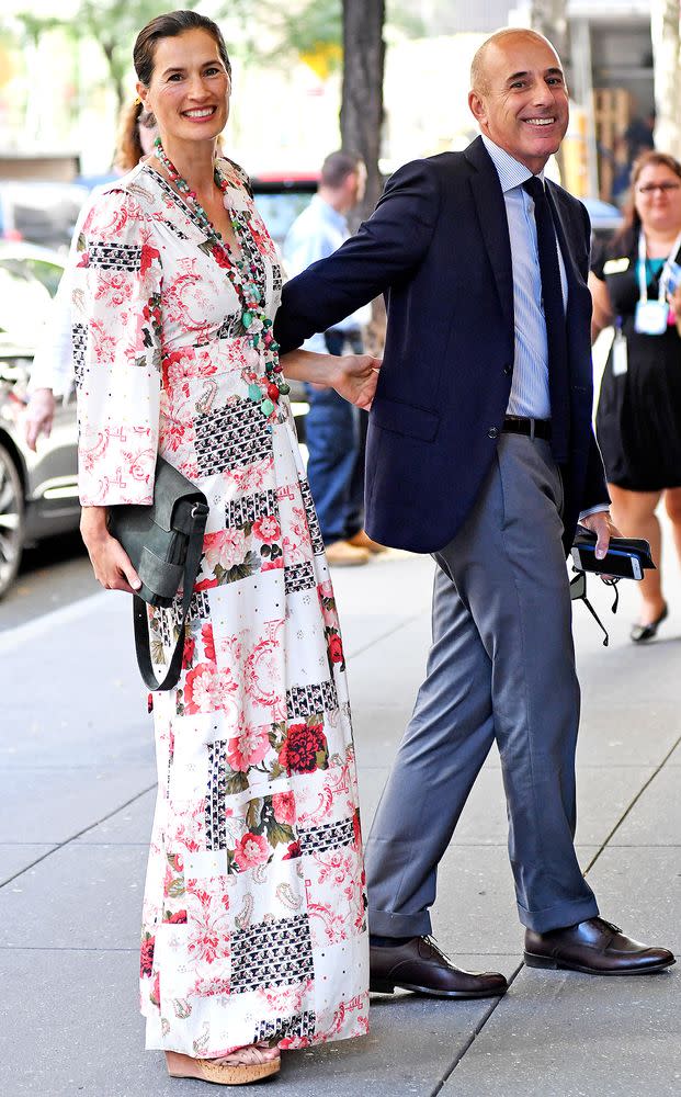 Matt Lauer and Annette Roque Seen Together Amid Divorce: Photos