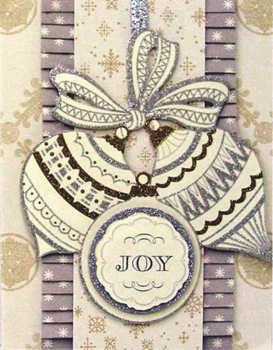 Created with the Anna GriffinÂ® Cecile Holiday Paper Crafting Kit