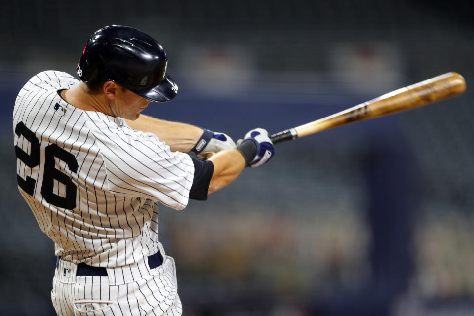 DJ LeMahieu #26 of the New York Yankees 