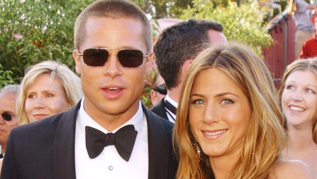 Brad Pitt Says He Would Love To Run Into Ex-Wife Jennifer Aniston, 'She's A  Good Friend' - Yahoo Sports